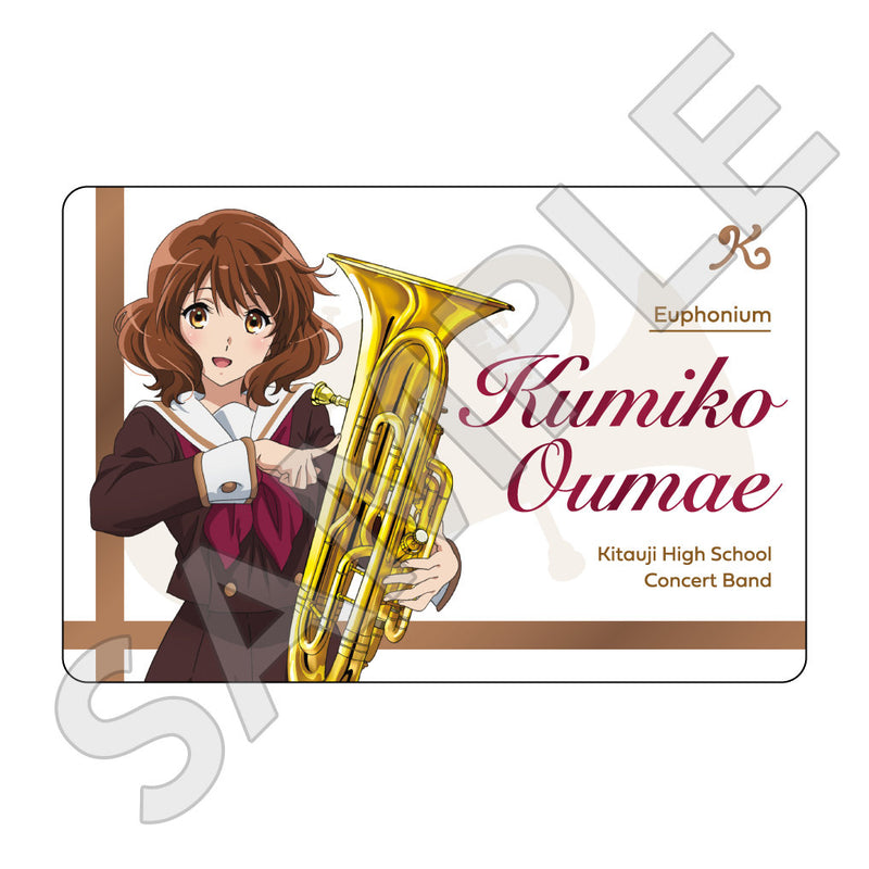 響け！ユーフォニアム 本革二つ折り財布 / 黄前久美子| アニメ グッズ