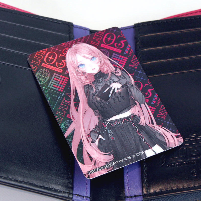 巡音ルカ 本革二つ折り財布| アニメ グッズ 通販 - SOLWA ( ソルワ )