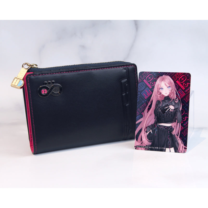 巡音ルカ 本革二つ折り財布| アニメ グッズ 通販 - SOLWA ( ソルワ )